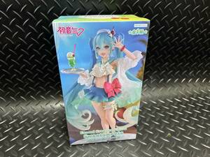 【新品未開封】 初音ミク　 Exc∞d Creative Figure SweetSweets-クリームソーダ-　フィギュア　★プライズ　1円スタート