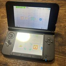 中161 3DSLL ニンテンドー3DS LL ブラック 動作品 状態良好 本体 タッチペン 充電器 Nintendo 3DS DS ニンテンドー 任天堂 _画像4