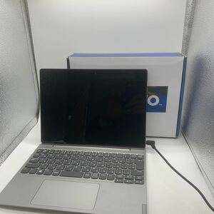 岸170 美品 1円〜 Lenovo/レノボ ideapad D330 82H0000BJP メモリ 4GB EMMC 128GB 10.1型