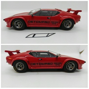 ケース無し 1/43 デ・トマソ パンテーラ GT5 S 1981 (リアウイング付/レッド) Spark model スパークモデル S0534 DE TOMASO Pantera