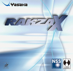 [卓球]RAKZA X(ラクザエックス) 黒・MAX　Yasaka(ヤサカ)