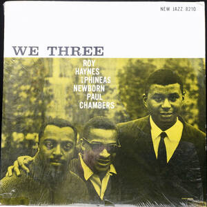 ■【US New Jazz/紫レーベル/MONO/両面RVG刻印】 Roy Haynes / We Three Prestige New Jazz NJLP8210 