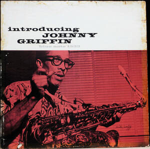 ■【US Blue Note,LEX,DG,RVG,P,Mono】Johnny Griffin / Introducing BLP1533 炸裂するグリフィンのサックスをオリジナル盤で