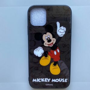 可愛いディズニーミッキーミニースマホケースiPhone11ブラック