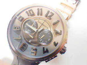 Tendenceテンデンス ディカラー クロノグラフ腕時計 TY146102 #454