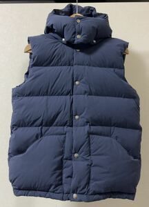 THE NORTH FACE ノースフェイス CAMP SIERRA VEST キャンプシエラベスト ネイビー 紺 ダウンベスト ナイロン フード size M