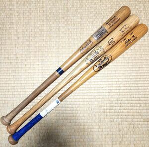 王貞治 生原昭宏 ルイスビルスラッガー 057 ADIRONDACK　バット 3点 LouisvilleSlugger 140s23-4208