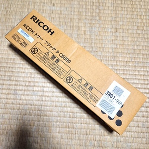 未使用 RICOH リコー 純正 トナー ブラック P C6000 M986-04　80s23-4140