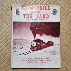 SLIM RAILS THROUGH THE SAND 洋書 鉄道 60s23-4610