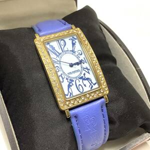 【レトロ・新品未使用、電池交換済！】ピンクパンサー 腕時計 (ブルー) キャラクターウォッチ
