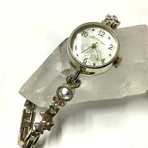 [ secondhand goods, operation middle ] Sanrio Little Twin Stars ki Kirara biju- attaching bracele watch wristwatch character watch 