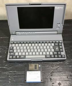 121717 貴重 NEC 古い パソコン PC-9801NC40 フロッピー付 98 NOTE NC 外観良好