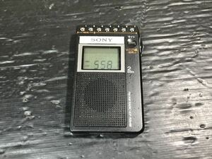 122406 SONY ソニー ICF-R354MワイドFM AM FM 名刺サイズ 防災 登山 山ラジオ ポケットラジオ