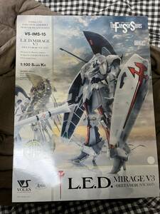 【新品未開封】 1/100 ボークス FSS ファイブスター物語 IMS L.E.D.ミラージュV3 =デルタ・ベルン 3007=