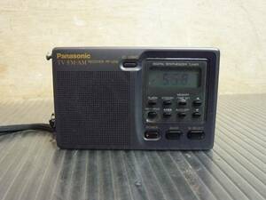 （Nz121713）　Panasonic ポータブルラジオ RF-U06 FM AM コンパクトラジオ ポケットラジオ