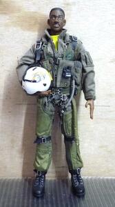 (Nz121767)1/6 fighter (aircraft) Pilot figure F-16 Pilot Will. Smith ultra .!!