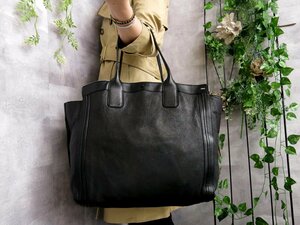 ●超美品●Chloe クロエ●アリソン●カーフ レザー 本革●ショルダー トート バッグ●黒●G金具●肩掛け●A4 収納●書類 かばん●Js42361