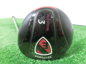 ♪EZYPOWER イージーパワー RED SPOON 3W フェアウェイウッド ?°/純正 シャフト FLEX-? G6857♪