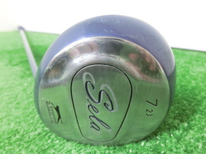 ♪Slazenger Slasenger Sela 7W Fairway Wood 23° / Оригинальный вал FLEX-L Женский G6986♪