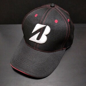 ● ブリヂストン「　B　キャップ」ロゴ　刺繍 帽子 ブリジストン　BRIDGESTONE