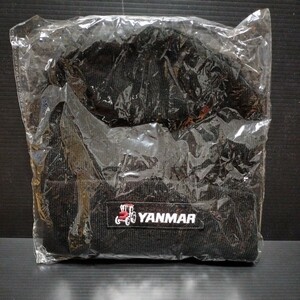 ● ヤンマー「YANMAR ニットキャップ」ニット帽　帽子　黒系　トラクター