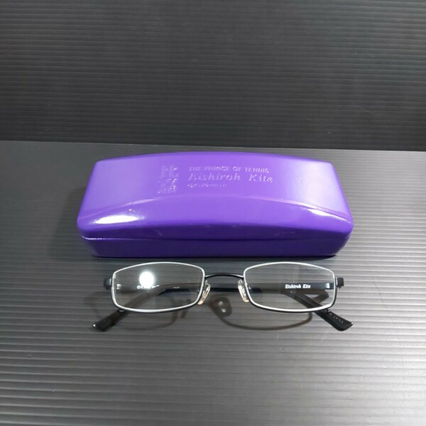 ● テニスの王子様「木手永四郎 眼鏡 1個 眼鏡ケース 1個 眼鏡拭き 1枚」比嘉中 メガネ フレーム