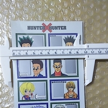 【ネコポス送料無料】ハンター×ハンター HUNTER×HUNTER 銀はがしシール ゴン・レオリオ・クラピカ・キルア_画像2