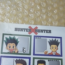 【ネコポス送料無料】ハンター×ハンター HUNTER×HUNTER 銀はがしシール ゴン・レオリオ・クラピカ・キルア_画像3