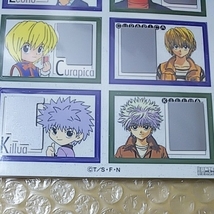 【ネコポス送料無料】ハンター×ハンター HUNTER×HUNTER 銀はがしシール ゴン・レオリオ・クラピカ・キルア_画像5