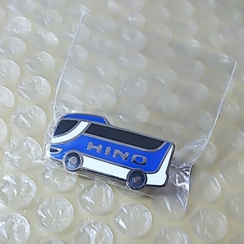 日野自動車「HINO バッジ」観光バス バッチ バッヂ 青系