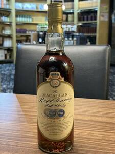 MACALLAN Royal Marriage Malt Whisky Distilled 1948 & 1961 Bottled 1981maka Ran Royal marriage 