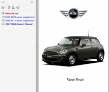 MINI R55 R56 R57 R58 ワークショップマニュアル 整備書 パーツリスト オーナーズマニュアル　ミニ カブリオレ_画像1
