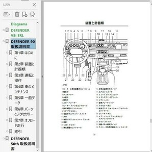 レンジローバー 2nd 日本語版 整備書 オーナーズマニュアル RANGE ROVER P38a LPの画像7