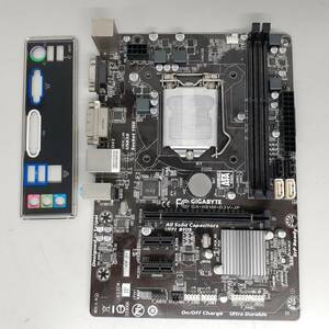 GIGABYTE GA-H81M-D3V-JP Intel第4世代Coreプロセッサー対応 Windows10 Home認証 MicroATX規格マザーボード LGA1150 中古動作品 ③ 