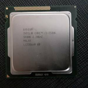 正常動作品 Intel Core i5 2500K 3.30GHｚ-3.70GHz LGA1155 Sandy Bridge　③