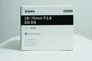 【未使用】シグマ SIGMA 28-70mm F2.8 DG DN Contemporary 大口径 標準ズームレンズ ソニー Eマウント【保証残あり・送料無料】