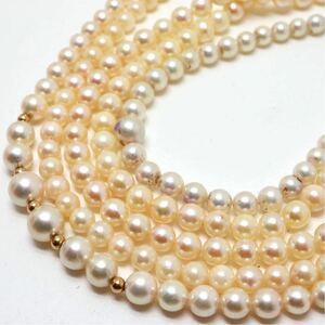 ■本真珠ネックレス10点おまとめ■j 約222.4g 真珠 ケシ パール バロック pearl necklace accessory jewelry ジュエリー EB6