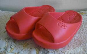  diet slippers / health sandals ( slippers ) red S