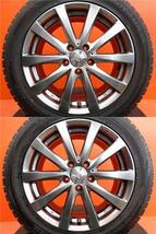 ベンツ Eクラス W212 冬タイヤ ダンロップ ウィンターマックス WM02 245/45R17 2016年製 Sparco 17インチ 5H-112 中古 4本セット_画像3