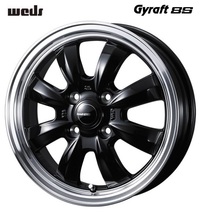 取寄せ品 WEDS グラフト8S B ブリヂストン ニューノ 23年 155/65R14インチ JF系 N BOX スラッシュ JH系 N WGN N ONE ウェイク プレオ_画像5