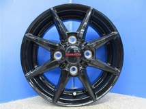 4本 Human line HS-08 B ブリヂストン BLIZZAK VRX2 23年 155/65R14インチ EKワゴン EV クロス スペース デリカミニ トコット ココア_画像7