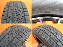 ボルボ S80 V70 冬タイヤ ピレリ アイスアシンメトリコ 225/50R17 2019年製 ED 17インチ 5H-108 中古 4本セット スタッドレス VOLVO_画像7