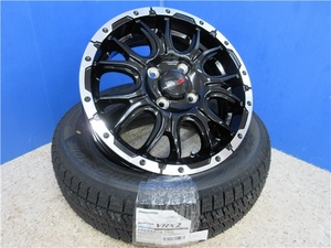 ヴェネス VENES SUV M7 ブリヂストン BLIZZAK VRX2 2023年 155/65R14インチ EKワゴン EV クロス スペース デリカミニ トコット ココア