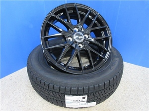 新品4本SET ヴェネス VENES GB 5.5J+42 ブリヂストン BLIZZAK VRX2 2023年 185/65R15インチ bB イスト デミオ DJ系 MAZDA2 マツダ2