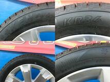 アウトランダー エクリプスクロス スタッドレス ホイール 4本 新品 KENDA KR36 225/55R18 + 中古 三菱 デリカD:5 純正 18インチ 岡崎_画像9