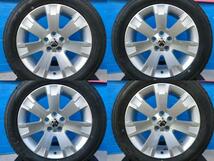 アウトランダー エクリプスクロス スタッドレス ホイール 4本 新品 KENDA KR36 225/55R18 + 中古 三菱 デリカD:5 純正 18インチ 岡崎_画像2