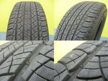 150 プラド GUN125 ハイラックス 中古タイヤ 新品アルミ 265/60R18 MI ラティチュード ツアーHP 23年製 ブラポリ 8.0J 6/139.7 +20_画像6