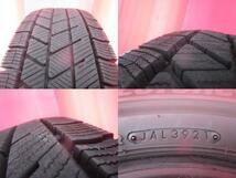 送料無料 限定1台! ブリヂストン BLIZZAK VRX3 175/70R14 21年製造 中古 4本セット カローラ ポルテ ヤリス ヴィッツ 等に_画像4