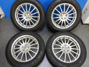 【PCD100/5H】2021年製 バリ山 BRIDGESTONE BLIZZAK VRX2【225/55R17 97Q】フォレスター SH5 SH9 SHJ インプレッサXV GP7 GPE FORME