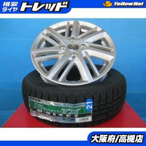 トーヨー 165/65R15 ウィンター トランパス TX 2021年製 新品 デリカ D2 純正 中古 アルミ ホイール 4本 高槻